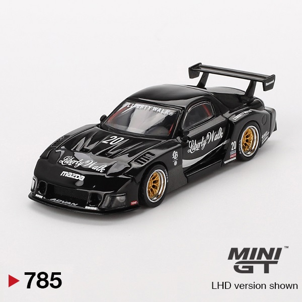 MGT00785 MAZDA RX-7 LB-Super Silhouette Liberty Walk Black